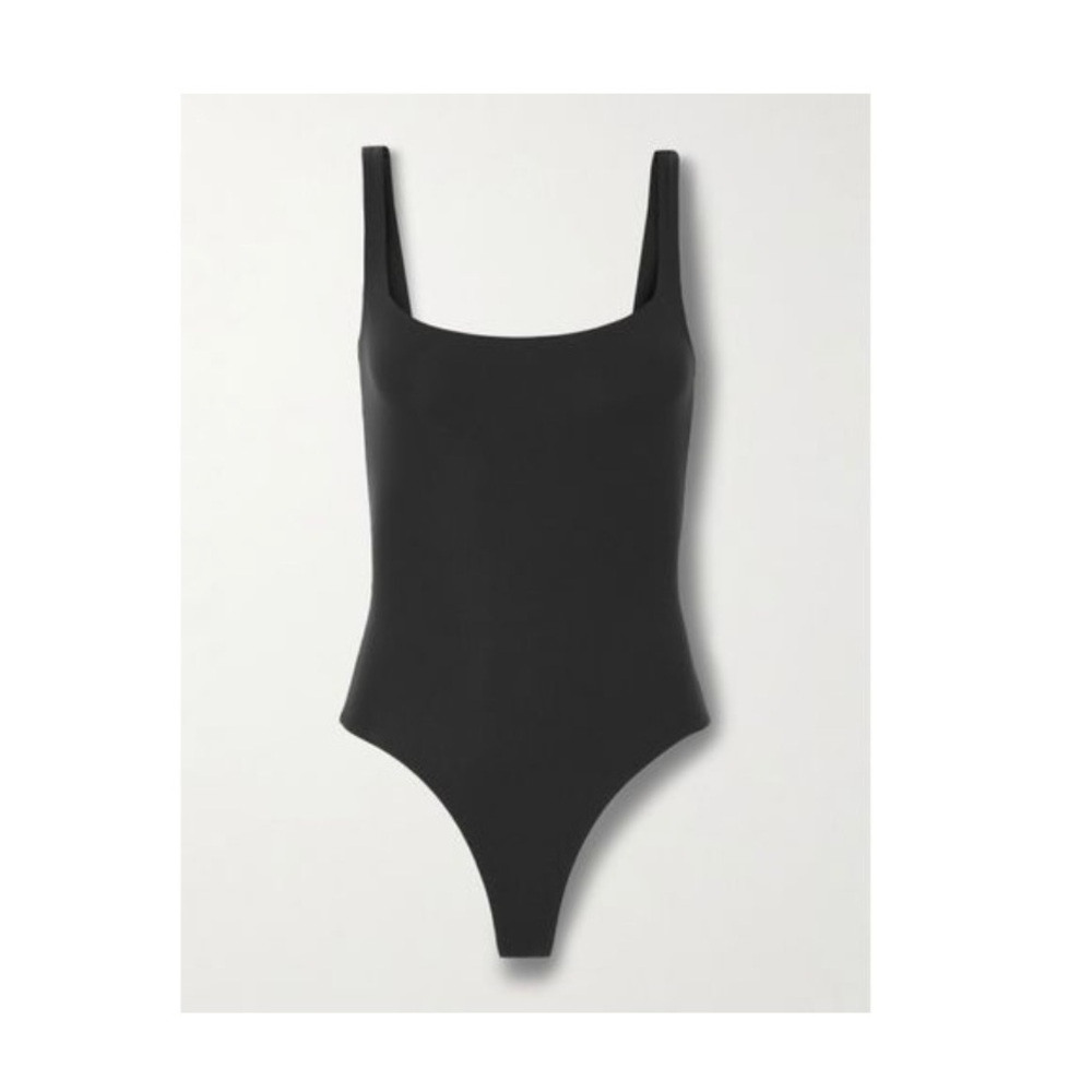 SKIMS Black Sleeveless Bodysuit